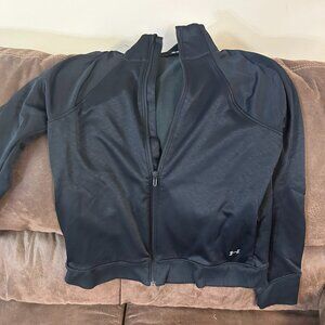 Under Armour black zip up (no hood)